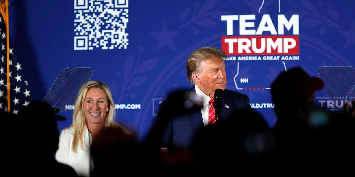 President Donald Trump: 'I'd love to see' Marjorie Taylor Greene back in politics