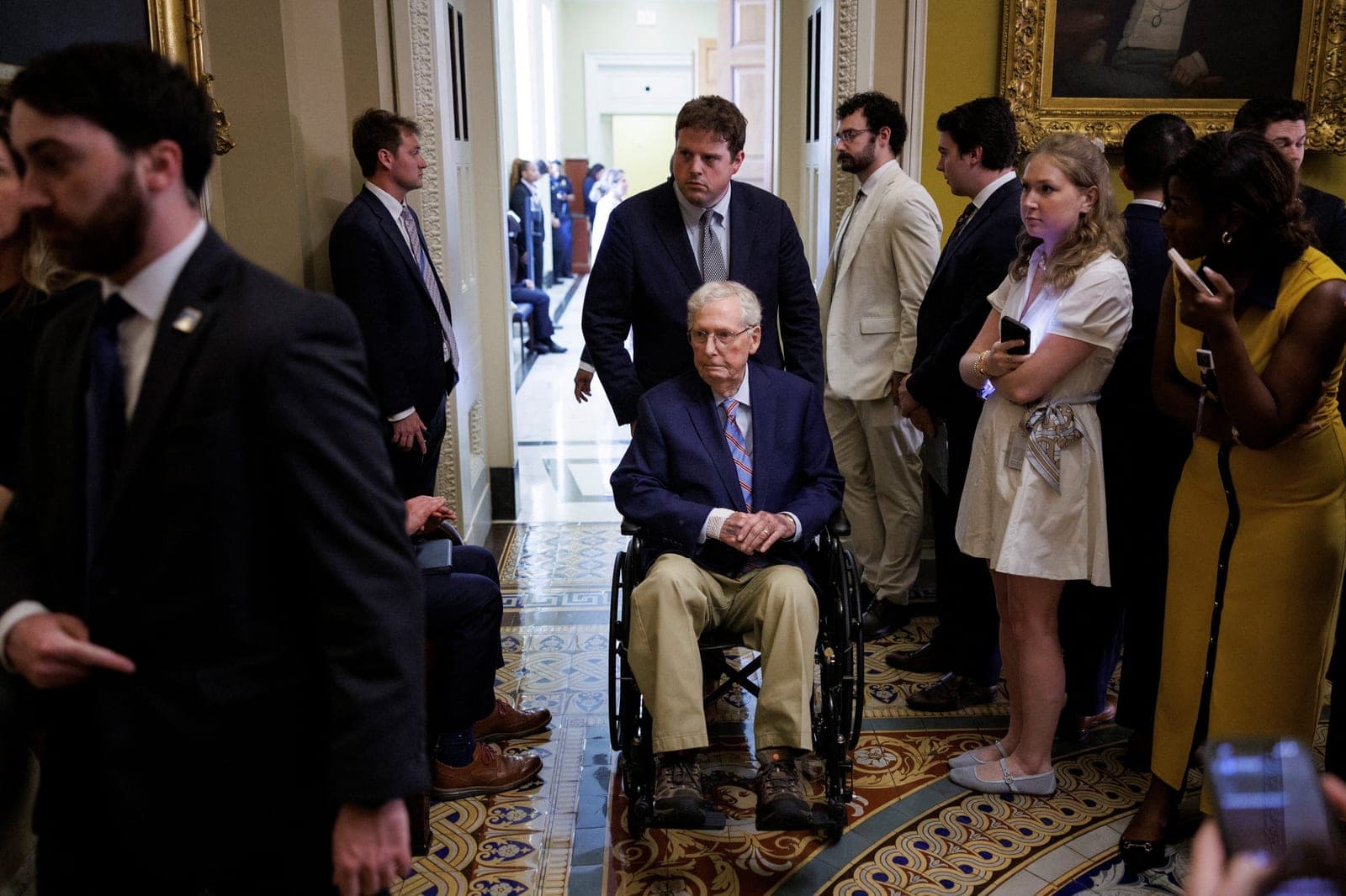 US Senator Mitch McConnell admitted to hospital for second time this year, spokesman says