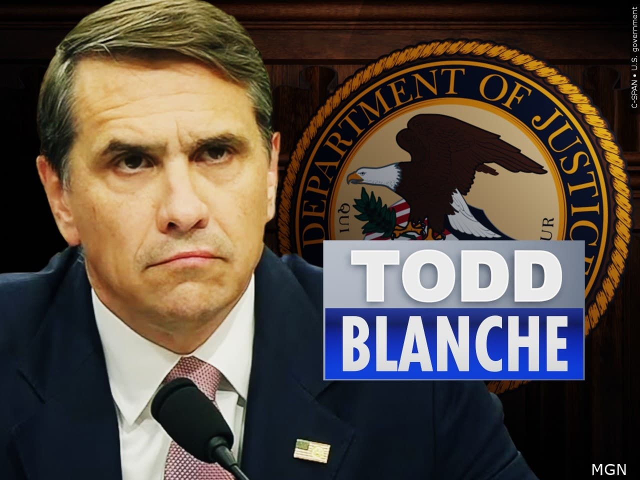 Key Republicans say they'll support Blanche for AG after he rescinds 'Anti-Weaponization Fund'