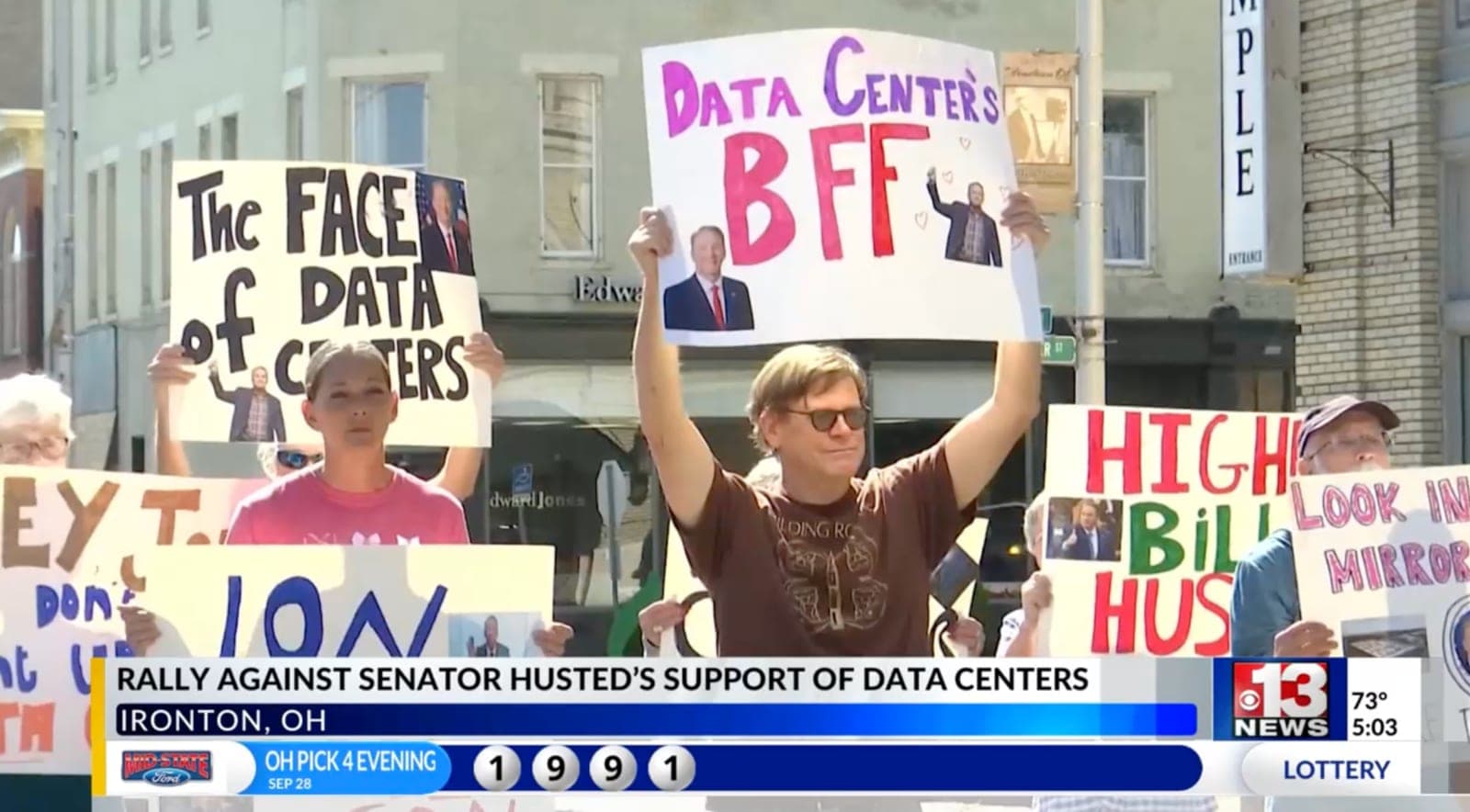 ICYMI: Ohioans In Ironton Rally Against Jon Husted For Bringing Hundreds of Data Centers to Ohio