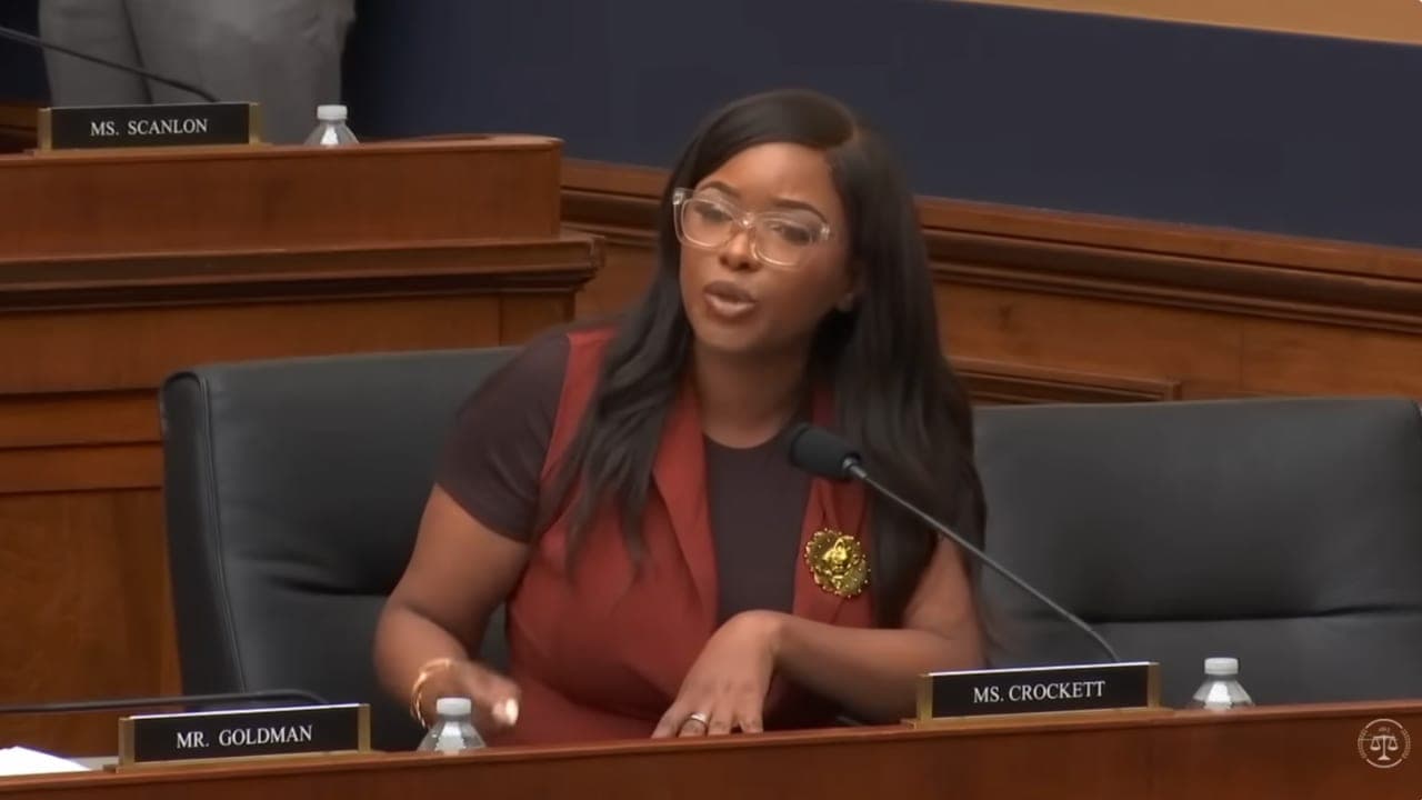 Jasmine Crockett blasts Republicans over Jan. 6 fund, says white supremacy is being 'rewarded'