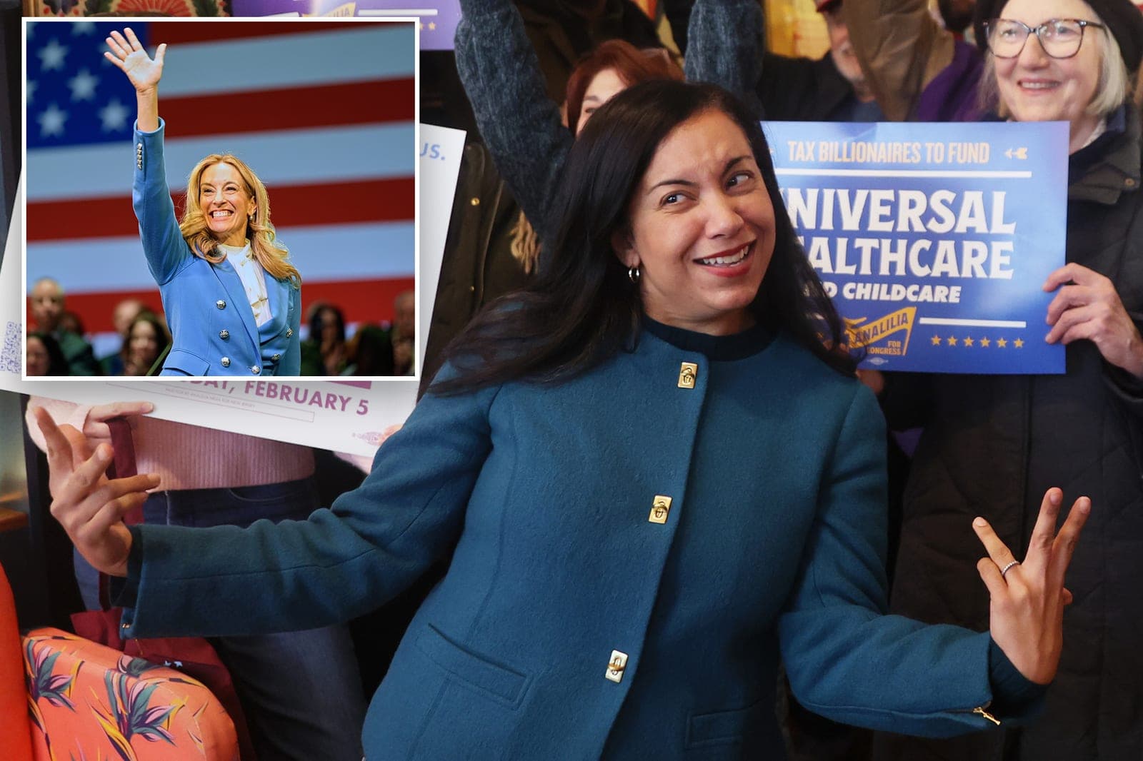 NJ Democratic House primary AOC-backed candidate Analilia Mejia holds narrow lead