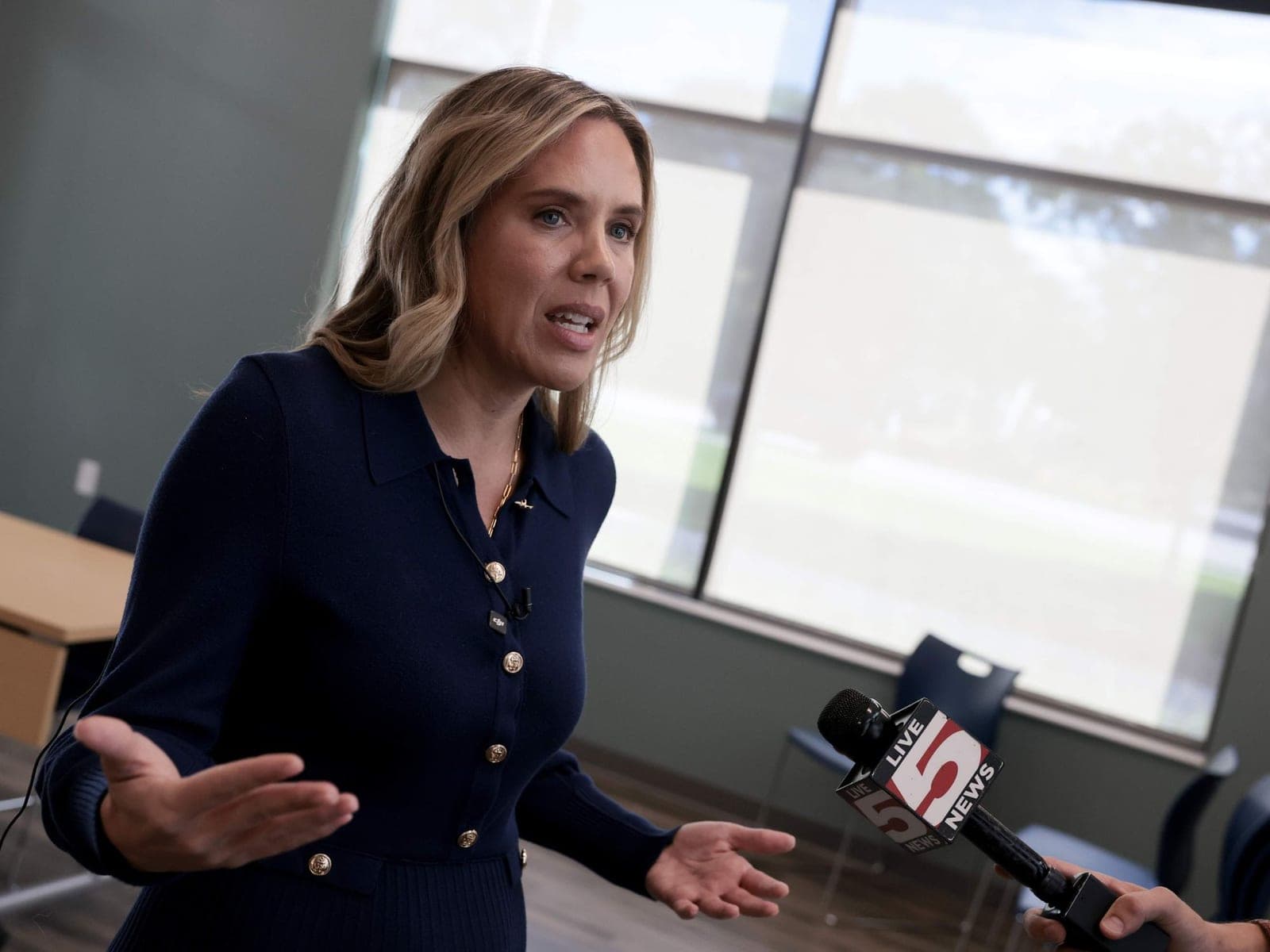 After Trump called Annie Andrews an anti-trans slur, the Democrat now calls trans women ‘biological men’
