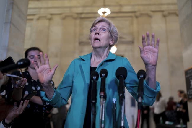 Dem Elizabeth Warren's Frequent Liar Pro-Graham Destroyed by Platner's Political Career Nosedive (WATCH)