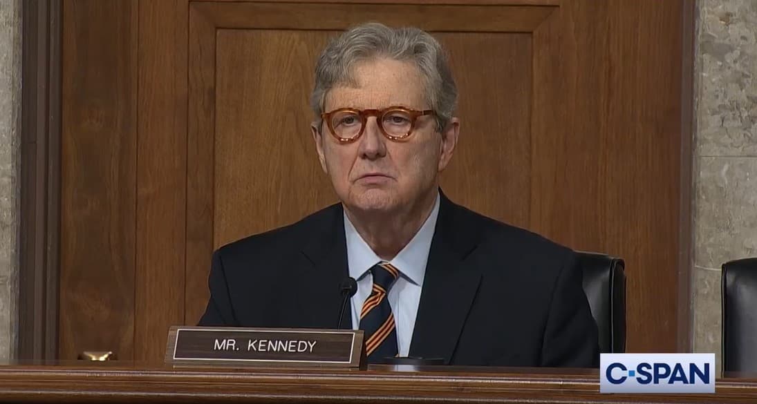John Kennedy Responds to Fake Quote From Him Trump Shared