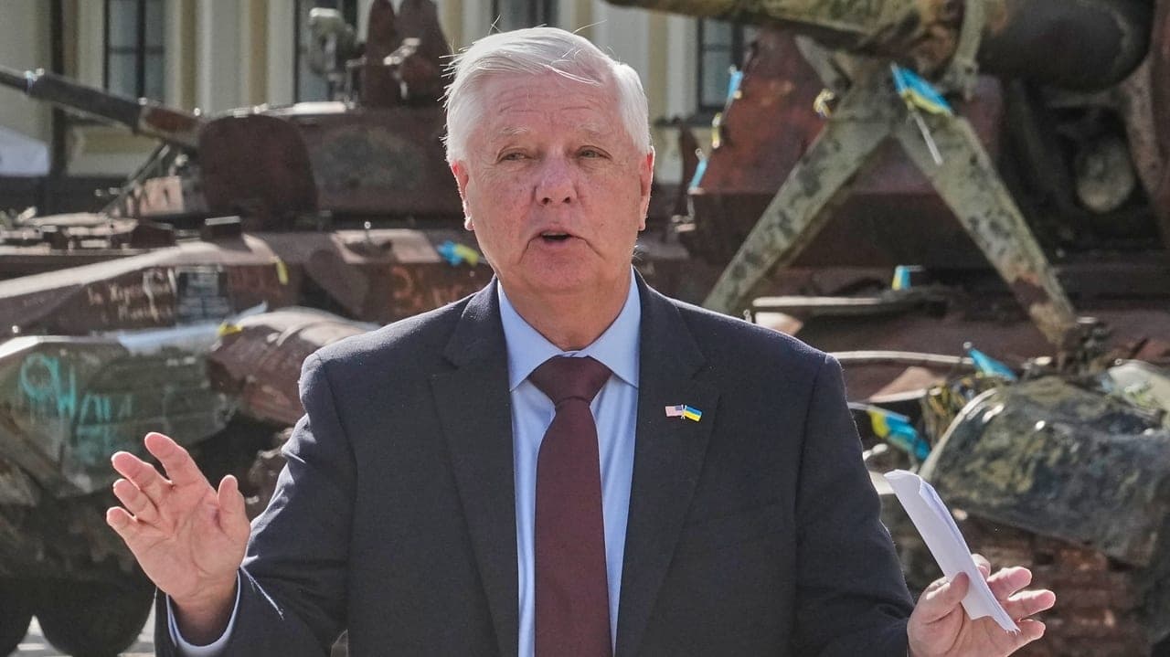 Lindsey Graham draws tributes for his support of Ukraine, trans-Atlantic ties and Israel
