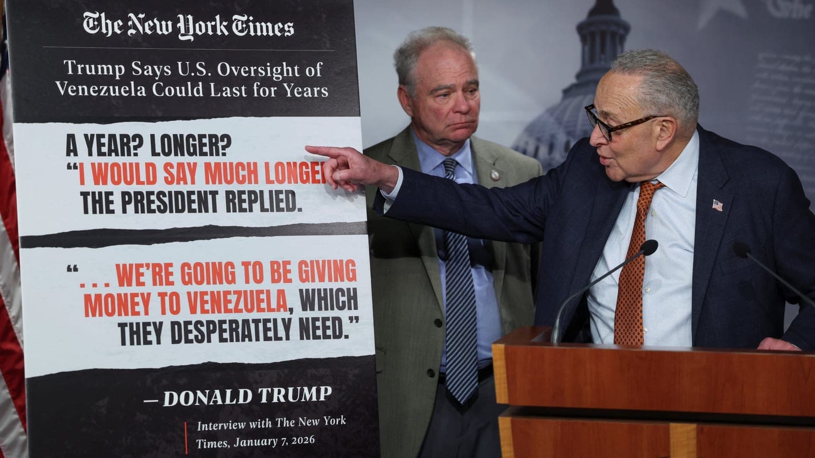 US Senate advances measure to curb Trump's war-making powers on Venezuela