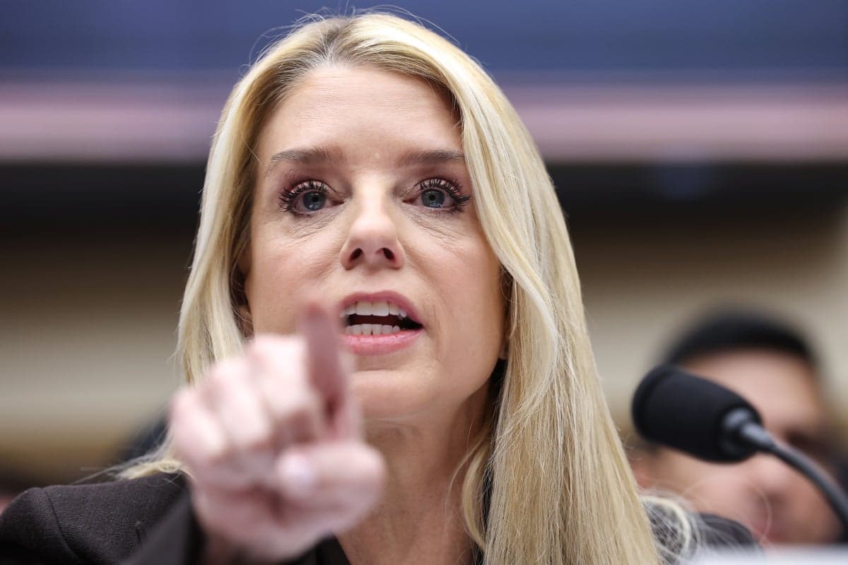 Pam Bondi slammed as 'creepy' after document appears to show DOJ is tracking lawmaker searches of the Epstein files