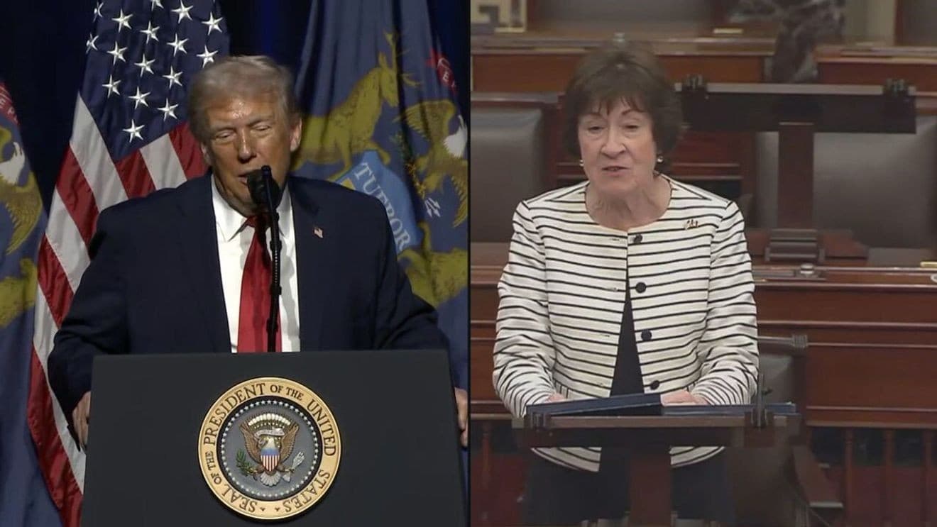 Trump criticizes several Republicans, calls Sen. Collins a 'disaster'