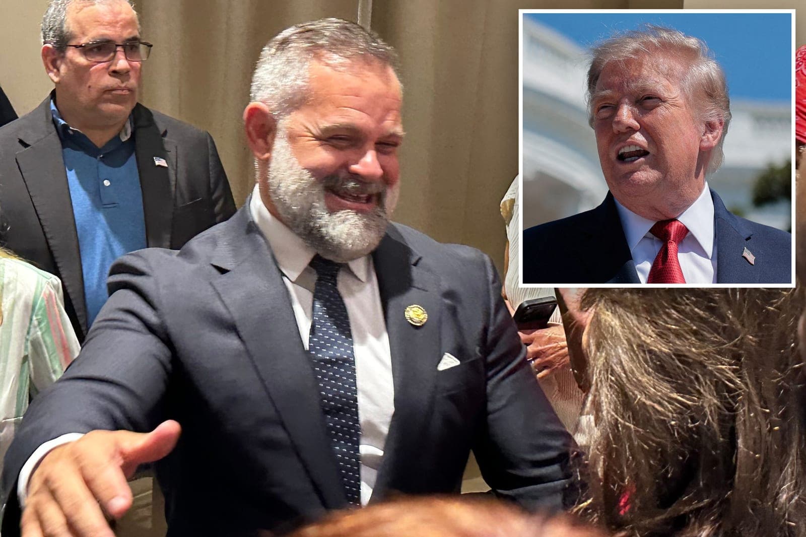 Trump claims he told scandal-hit Florida Rep. Cory Mills to 'get out' of race before voters dumped him