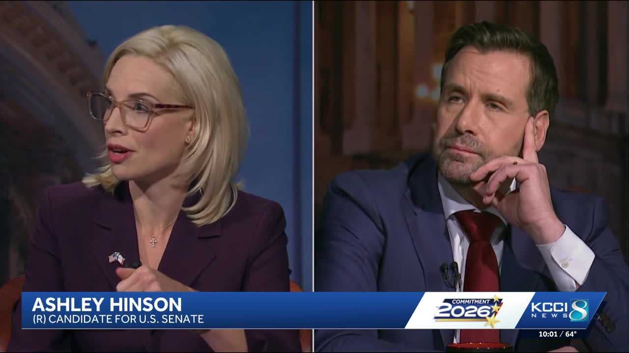 Turek, Hinson clash over immigration in first Senate debate