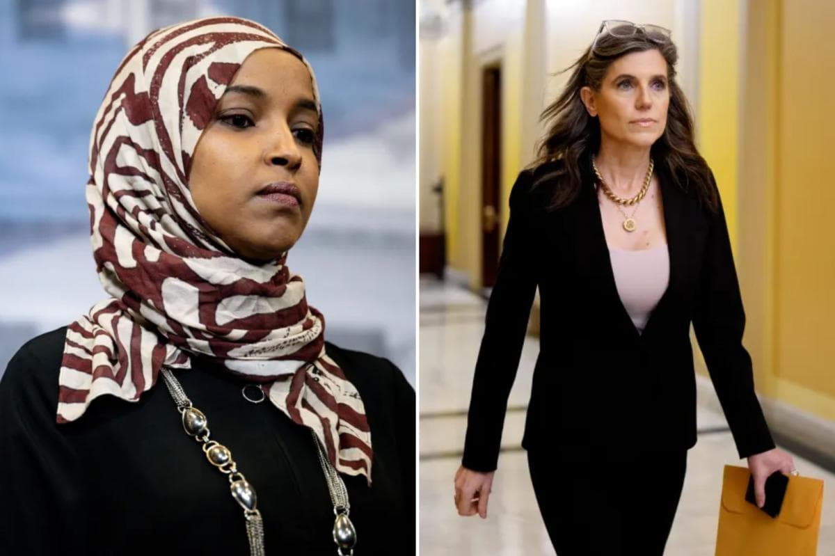Omar confronted on camera over GOP proposal targeting foreign-born lawmakers: 'Good luck to her'