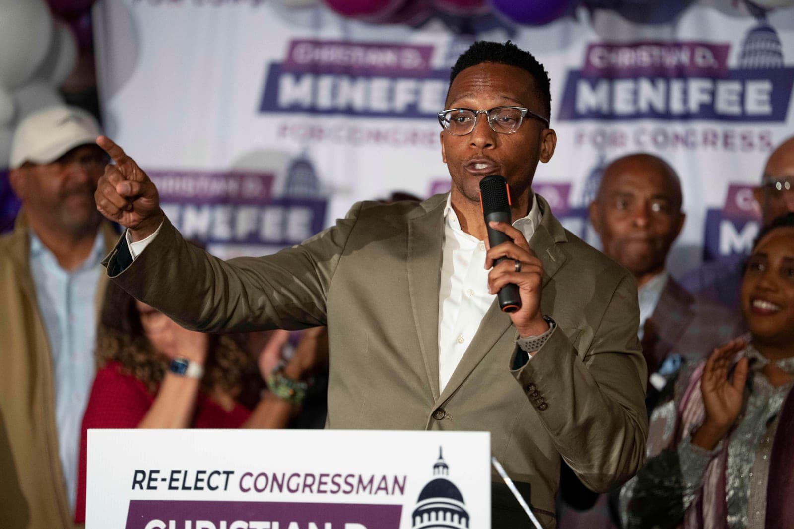Christian Menefee defeats longtime Democratic Rep. Al Green in Texas House district