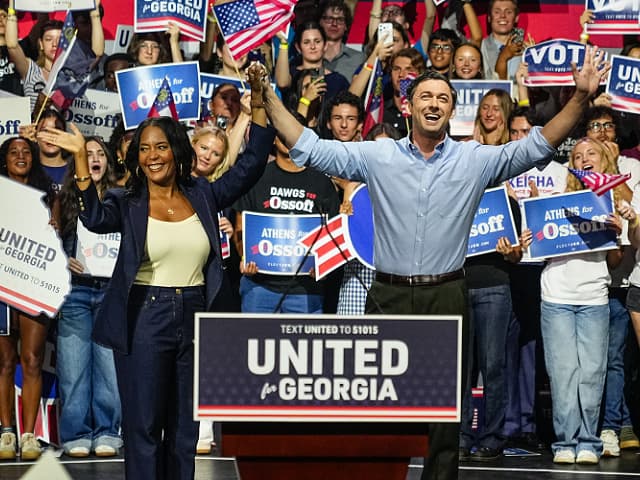 Poll: Ossoff Ahead of Collins in Georgia Senate Race, Jackson Leads Bottoms in Governor’s Race