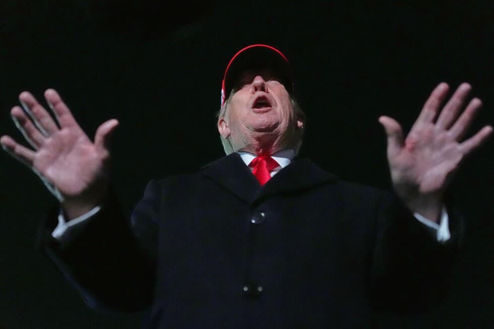 TRUMP SLAMS POPE