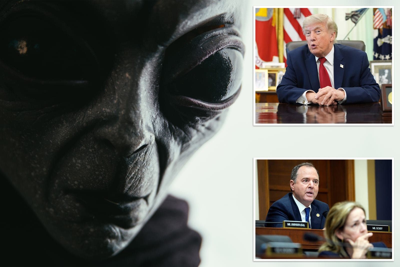 Trump supposedly made joke when briefed on alien hybrids