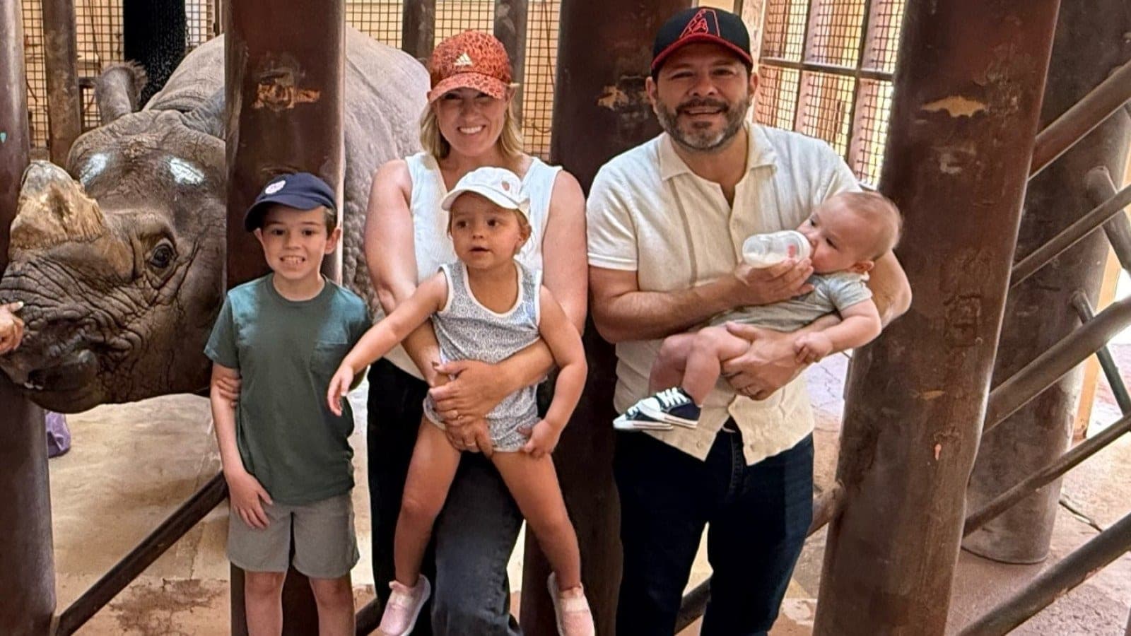 10 Photos of Ruben Gallego's Wife Sydney Barron and Kids Amid Ally Eric Swalwell's 'Making-Out' Video With Another Woman