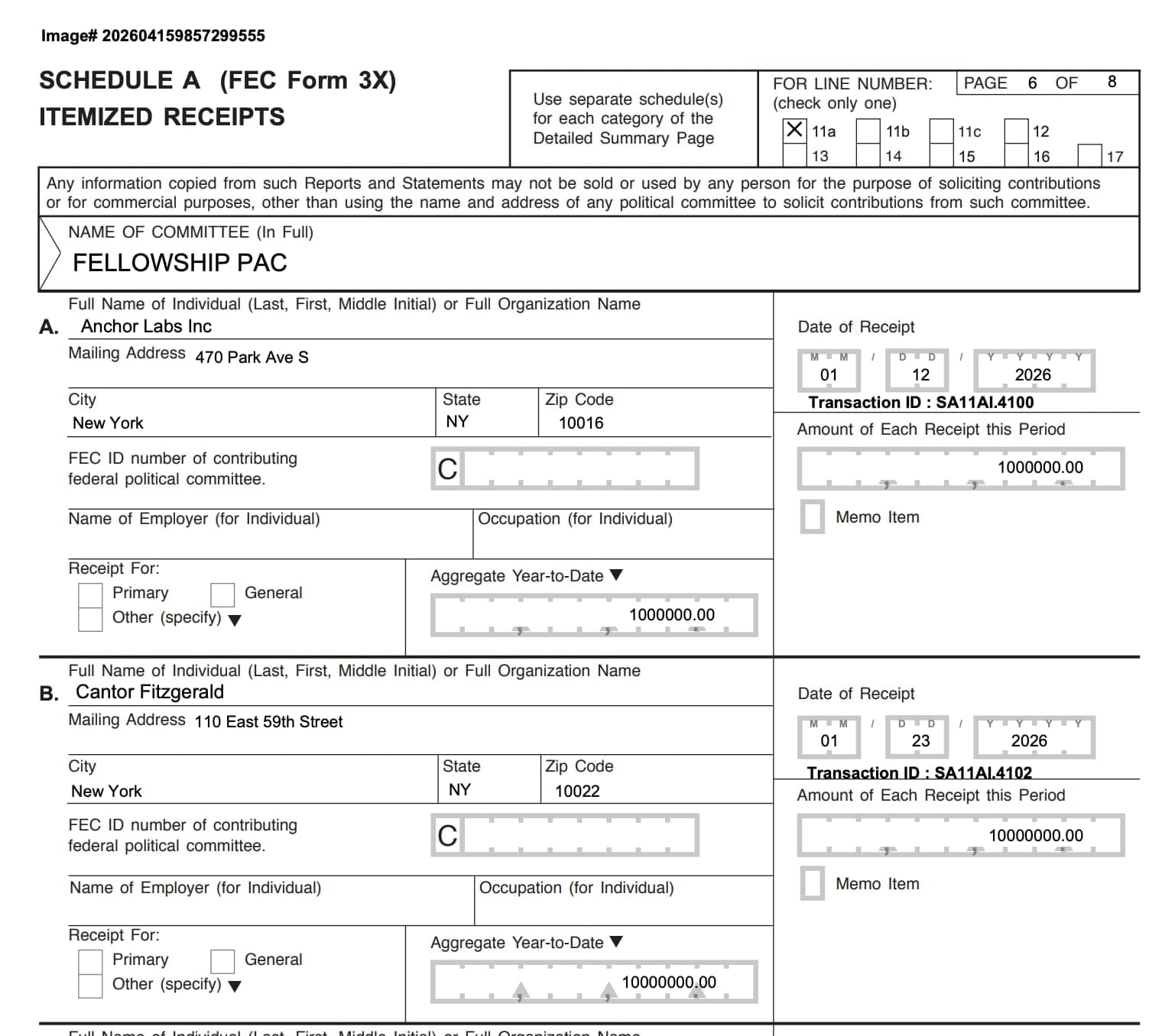Commerce Secretary Howard Lutnick’s old firm pumps $10 million into super PAC led by Tether executive