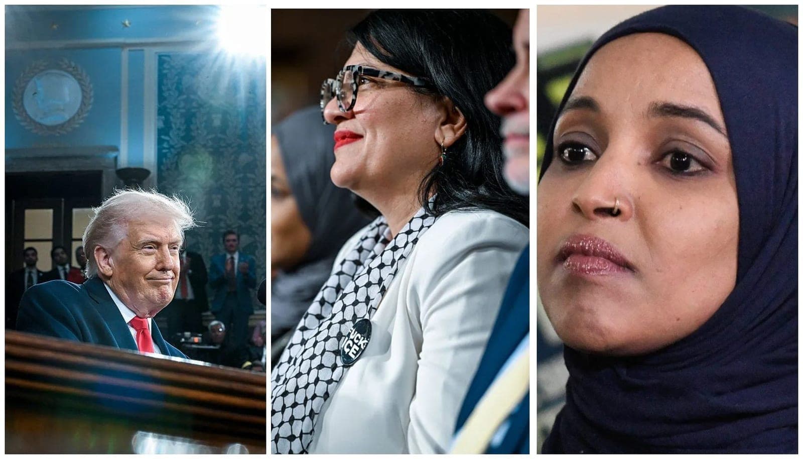 Trump Wants Reps Omar And Tlaib 'Back Where They Came From'