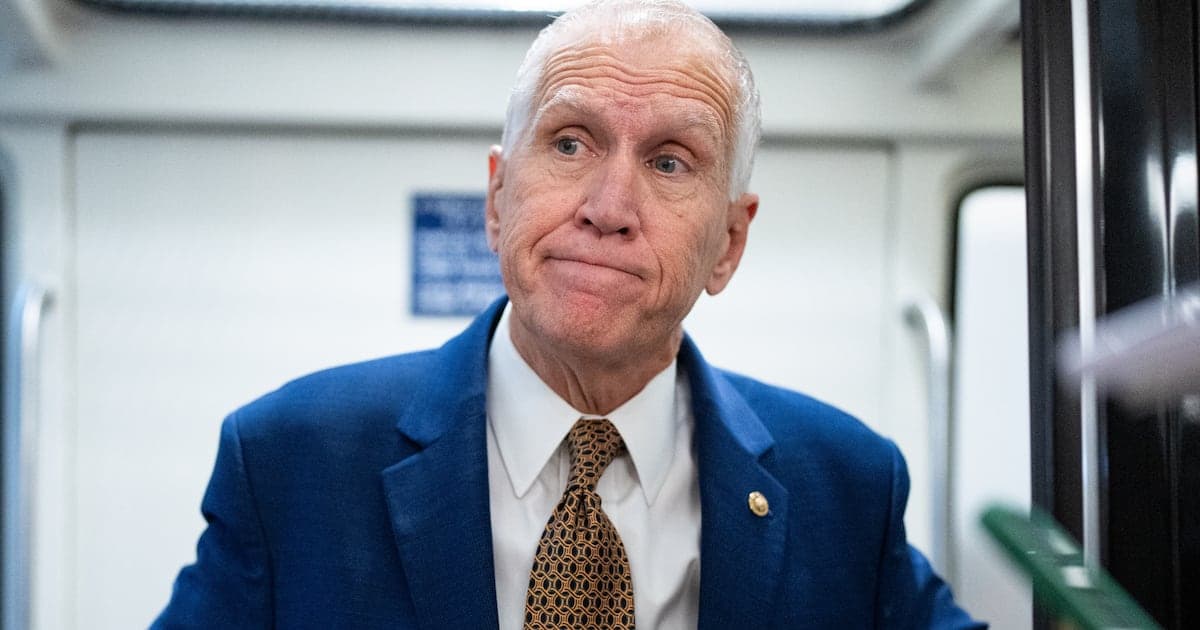 Rebel GOP Senator Thom Tillis Demands 'Embarrassing' Stephen Miller Quits