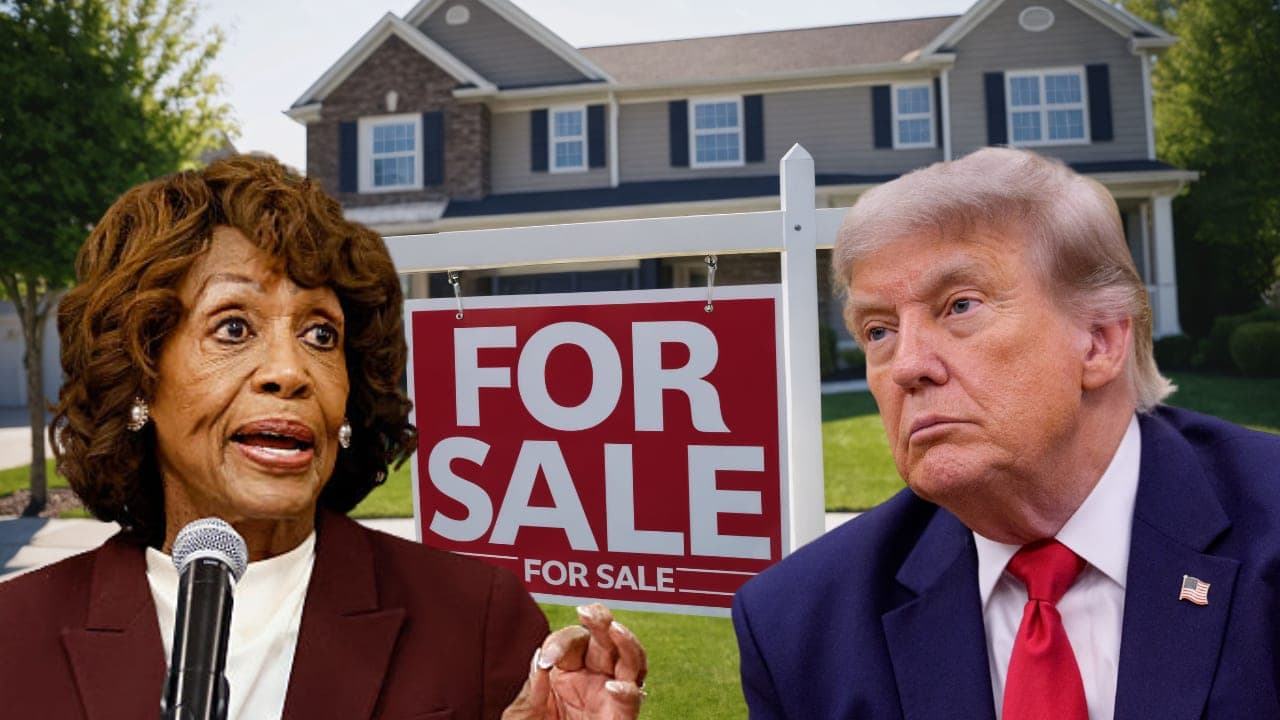 Maxine Waters slams 'racist' Trump over stalled housing bill that aids Black Americans