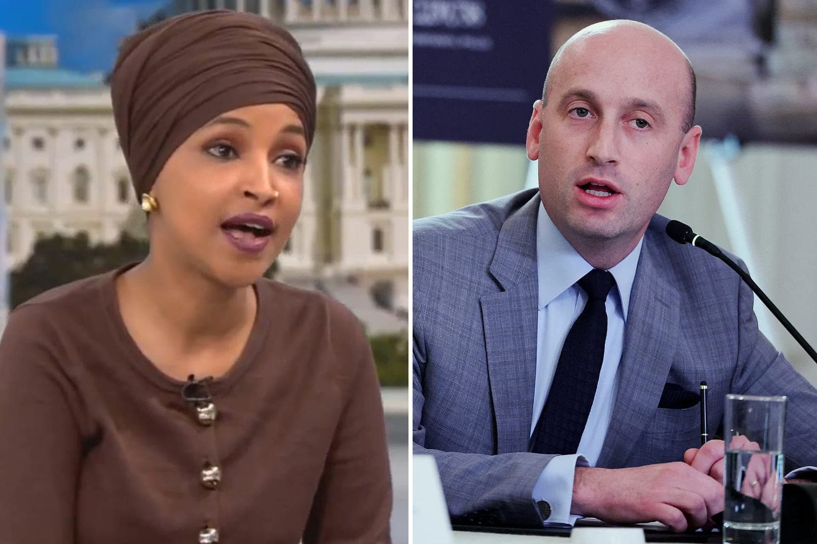 Ilhan Omar compares Stephen Miller to Nazis in Germany