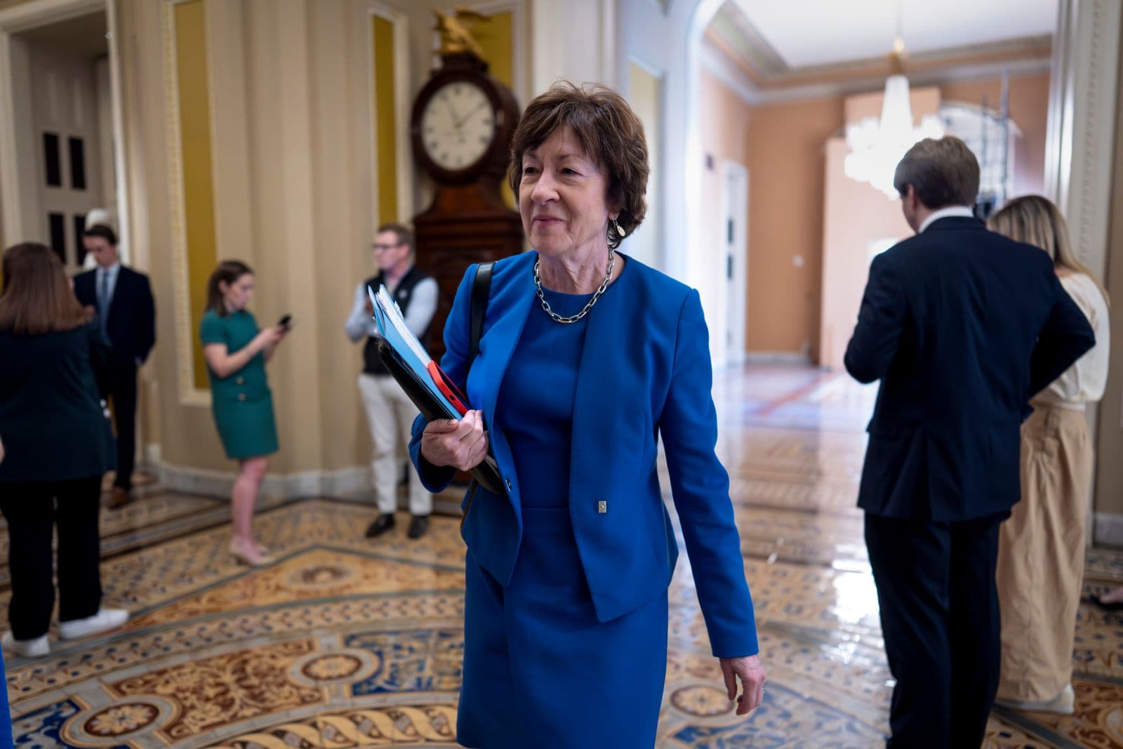 Nearly 100 billionaires and their spouses have donated to reelect Susan Collins