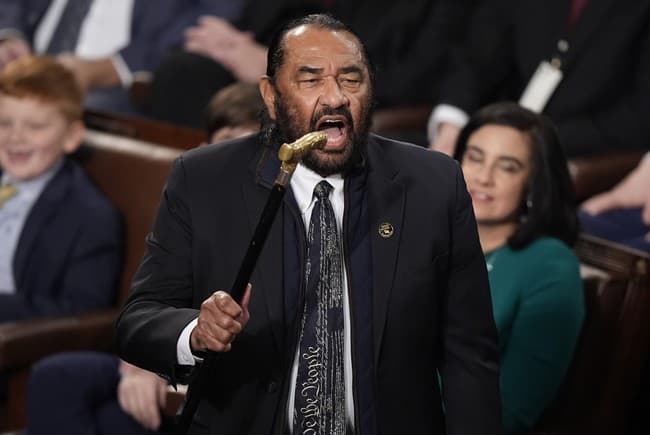 Meltdown Mode: Dem Al Green Calls Sec. Mullin a Racist, Screams 'SHUT UP!' Like a Kid Throwing a Tantrum
