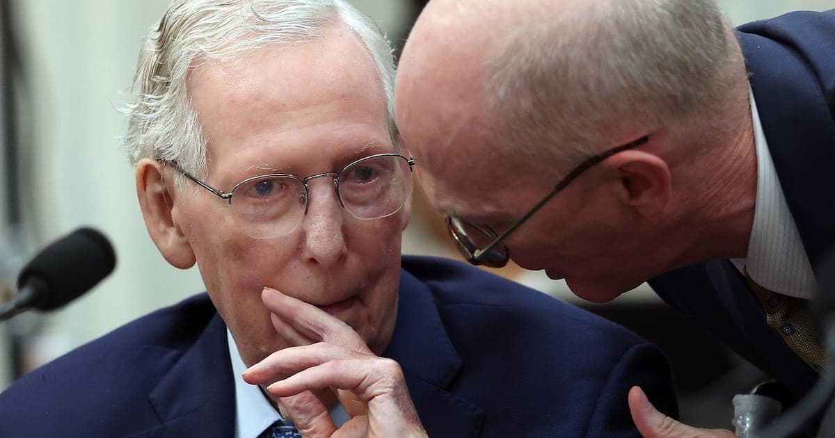 Mitch McConnell's $226,000 Aide Caught Telling Him What to Do