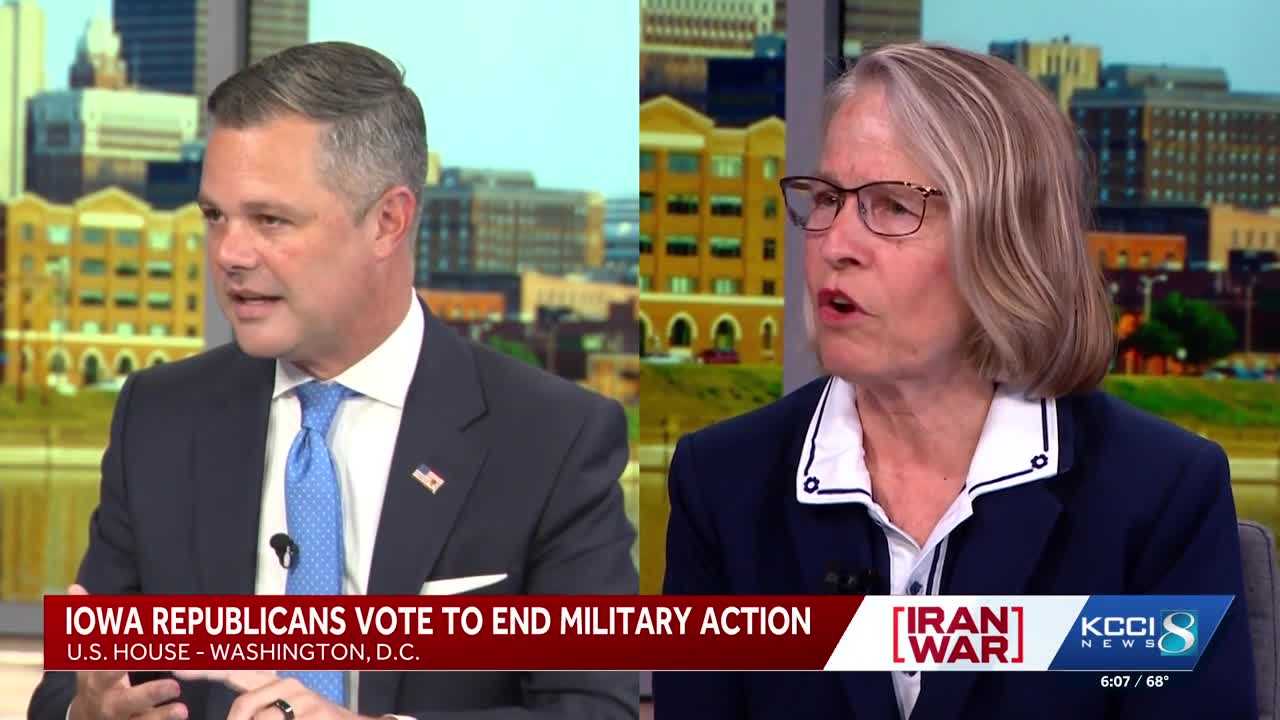 Nunn, Miller-Meeks break with Trump on Iran as midterms loom