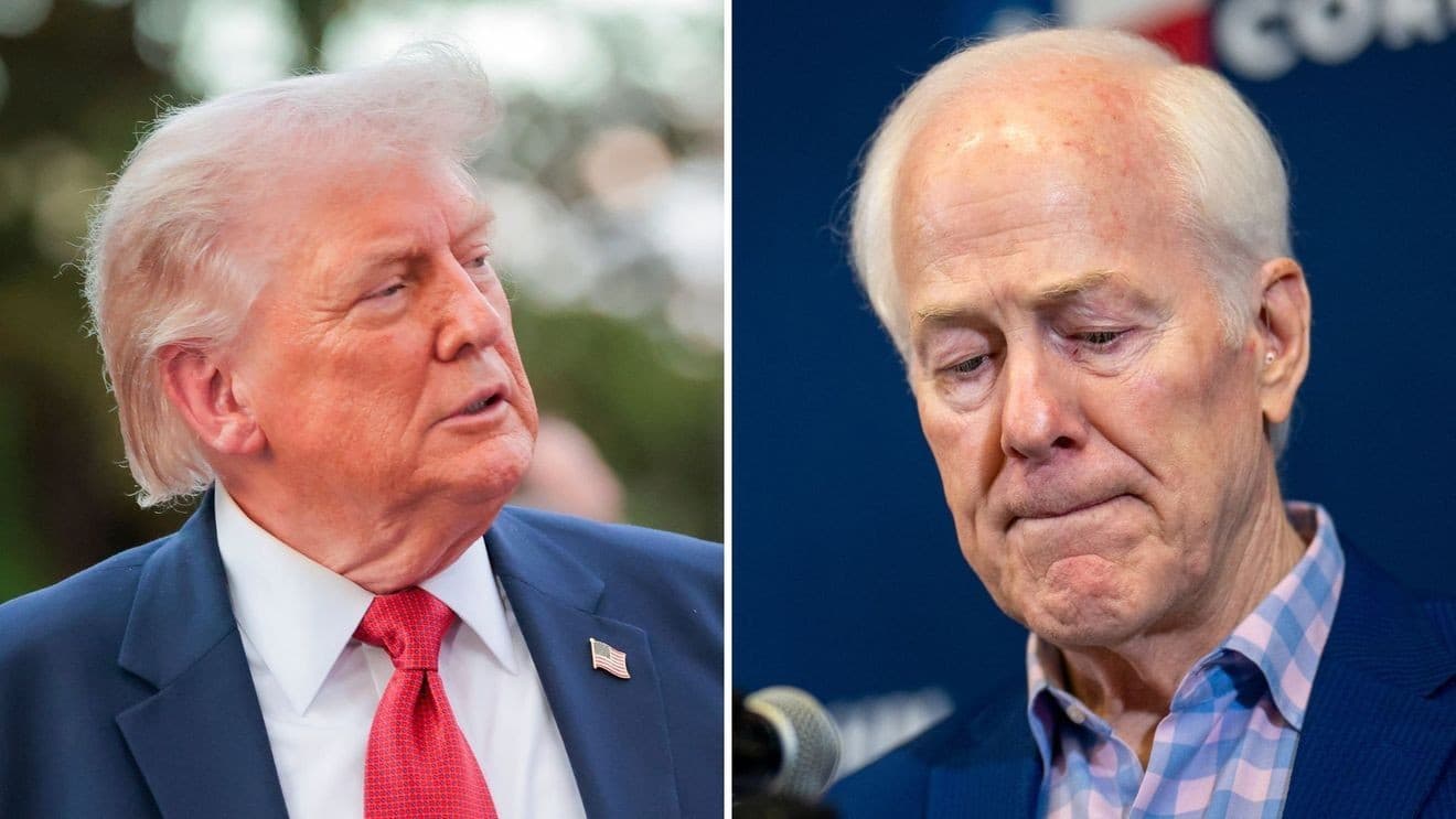 Trump predicts friendship with ousted Cornyn after endorsing Paxton