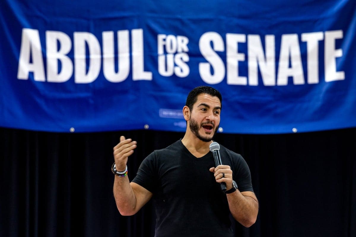 Michigan's Abdul El-Sayed responds after crowd at Trump's convention calls for him to be shot