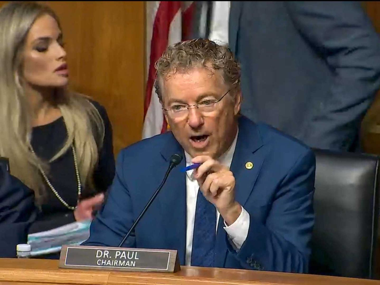 'Security!' Furious Rand Paul has Fauci lawyer forcefully removed from hearing