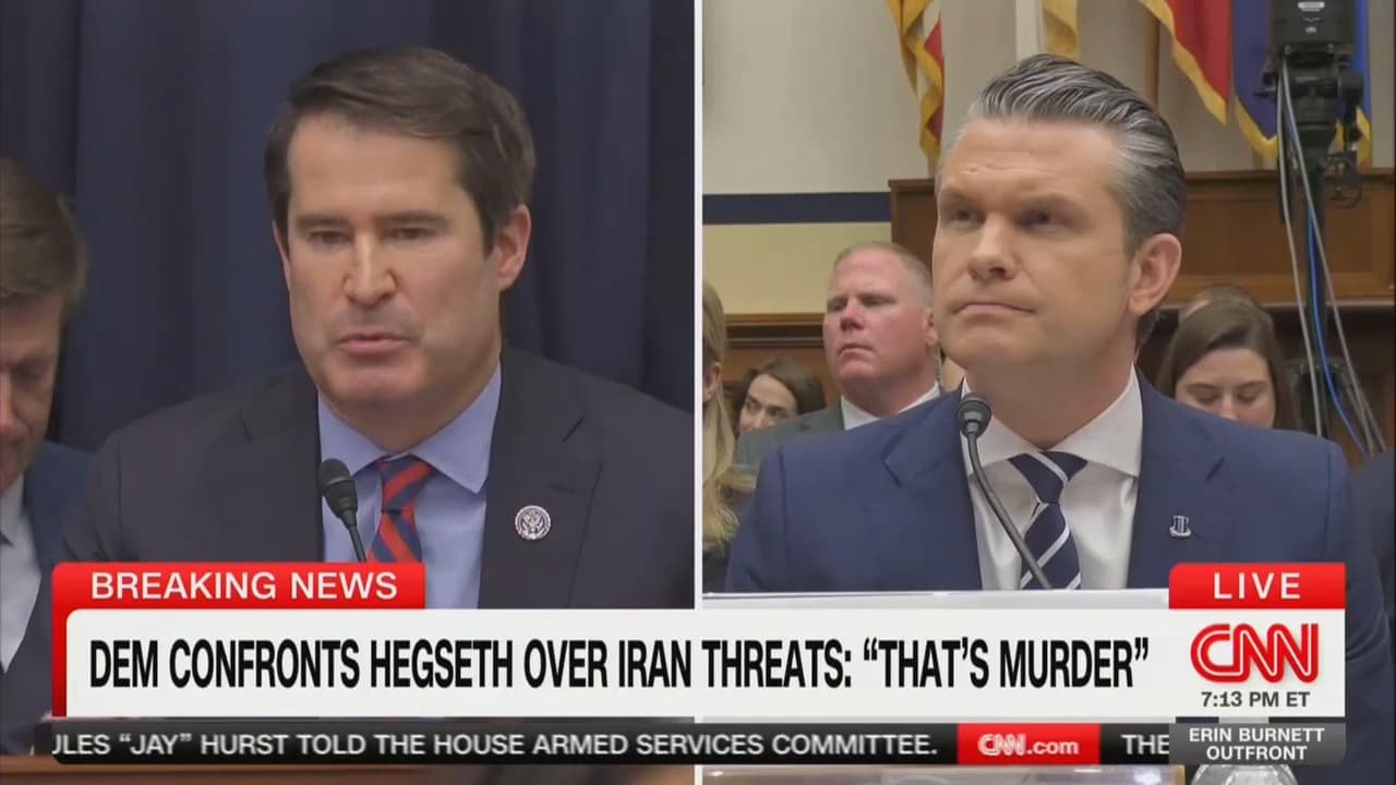 Seth Moulton Issues Grave War Crimes Warning to Pete Hegseth