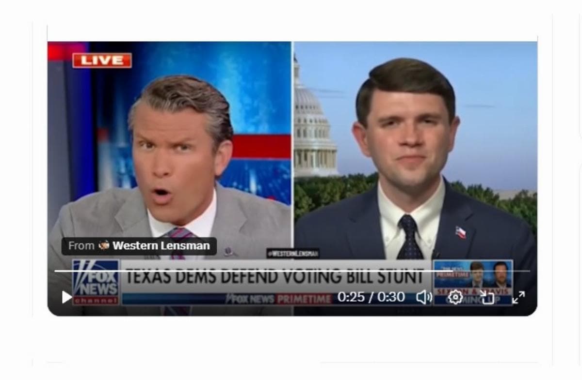 In Texas, Senate Democrat candidate James Talarico opposes voter ID