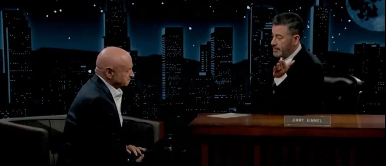 Mark Kelly, Jimmy Kimmel Commiserate Over War Department's Investigation Into Seditious Six