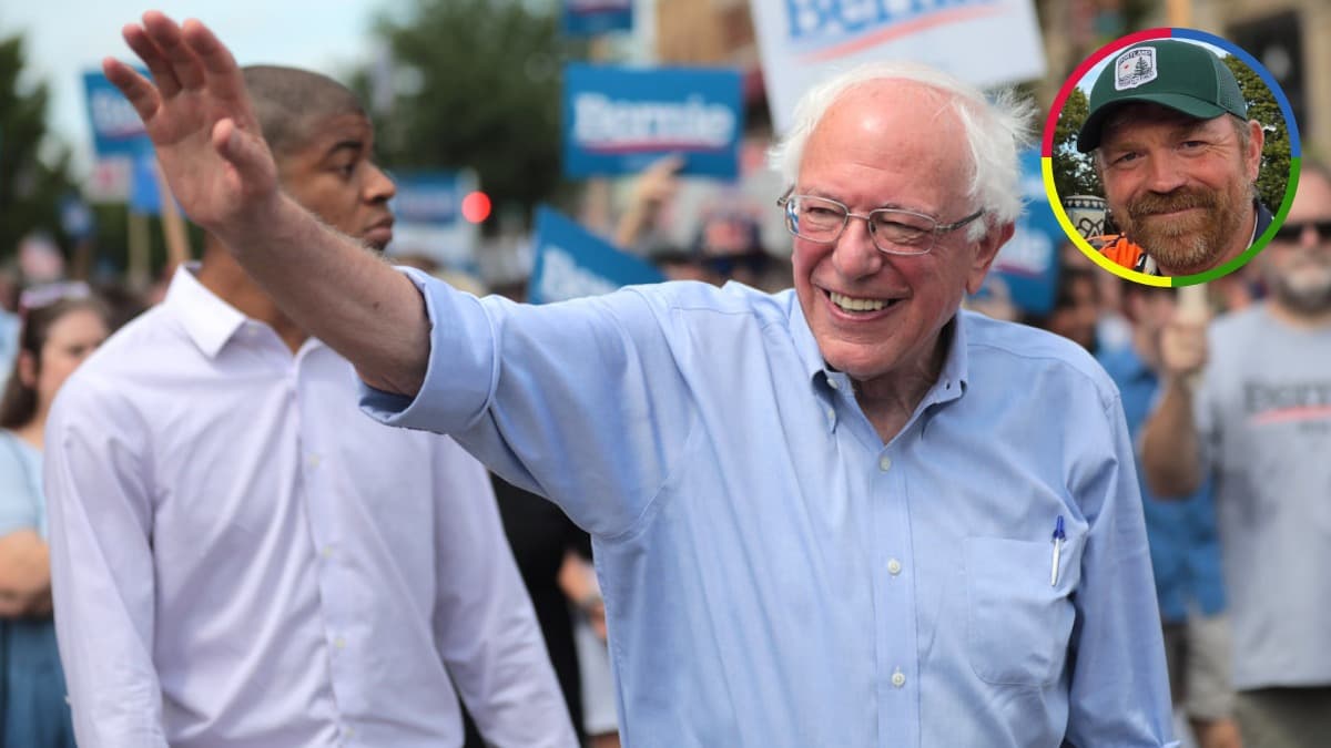 Bernie Sanders stands firm with Graham Platner despite reports of explicit texts to women, and he redraws focus to 'issues facing the American people'