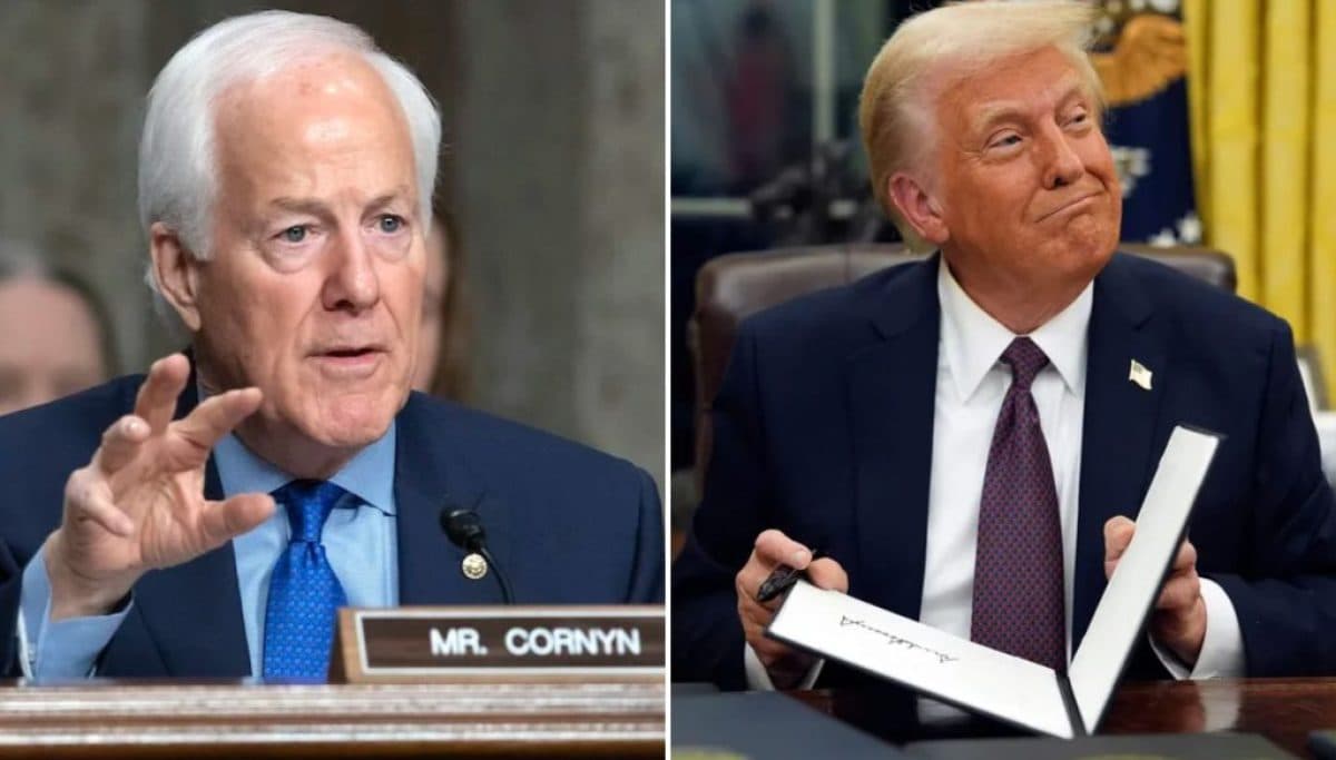 Trump celebrates Ken Paxton's victory and congratulates 'friend' John Cornyn on 'truly great career'
