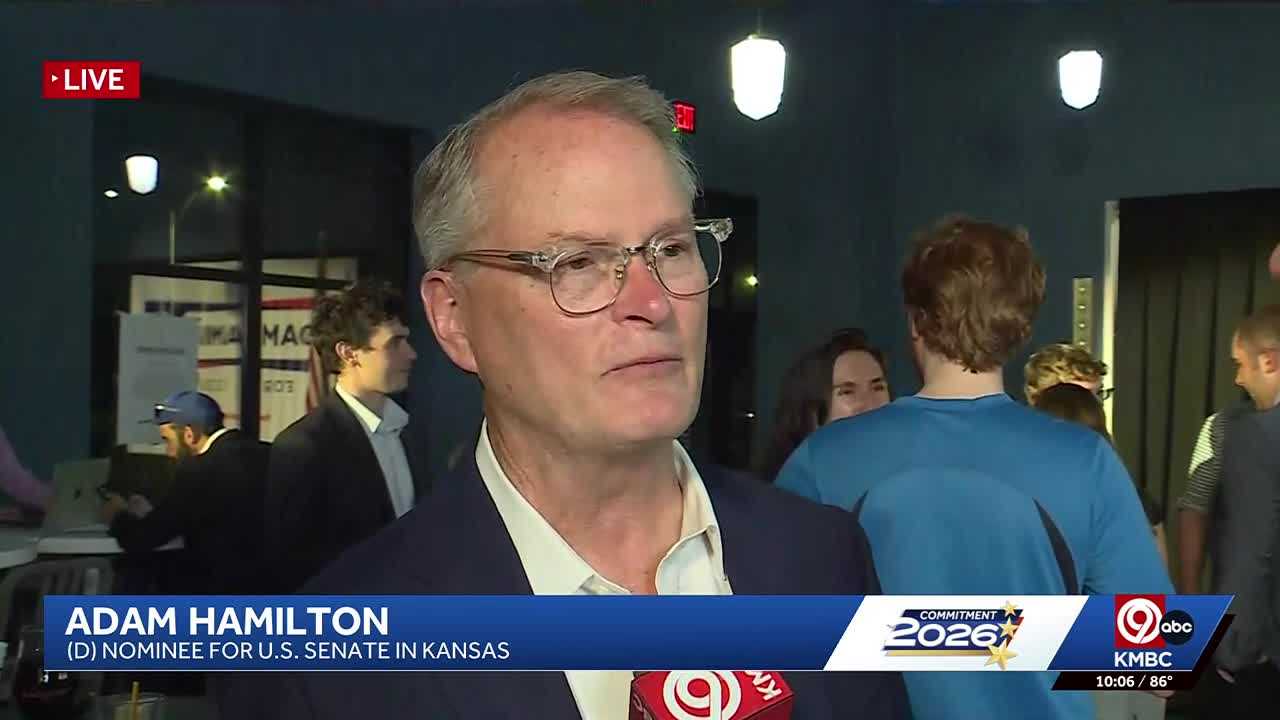 Kansas Senate race set: Roger Marshall vs. Adam Hamilton