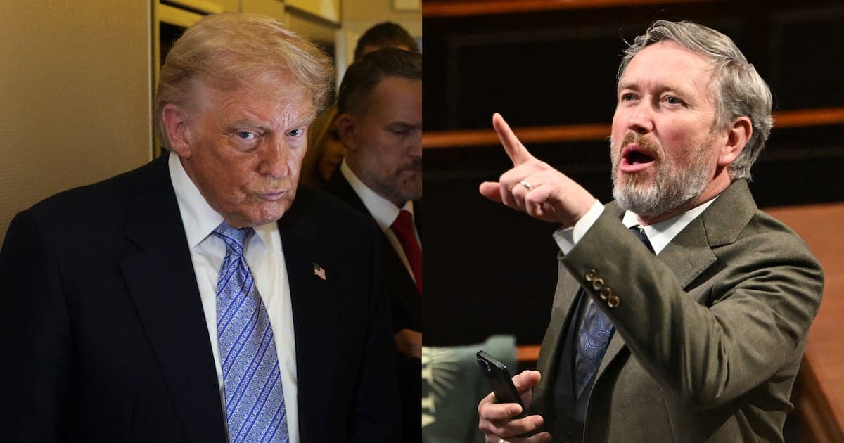 GOP Rep Thomas Massie Savages Donald Trump With Toe-Curling Impression