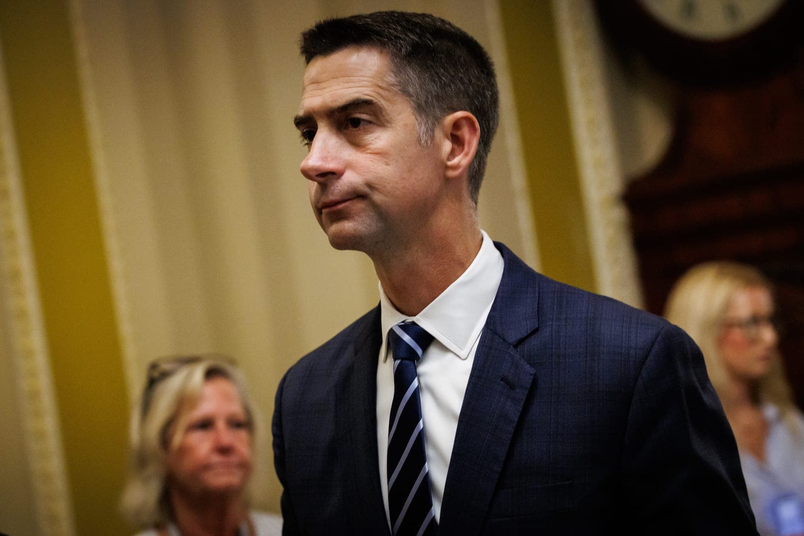 Trump shares Tom Cotton's phone number amid daylight saving time fight