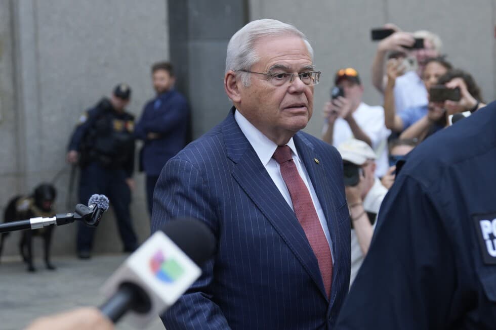 US Sen. Bob Menendez of New Jersey is resigning from office following his corruption conviction - AP News
