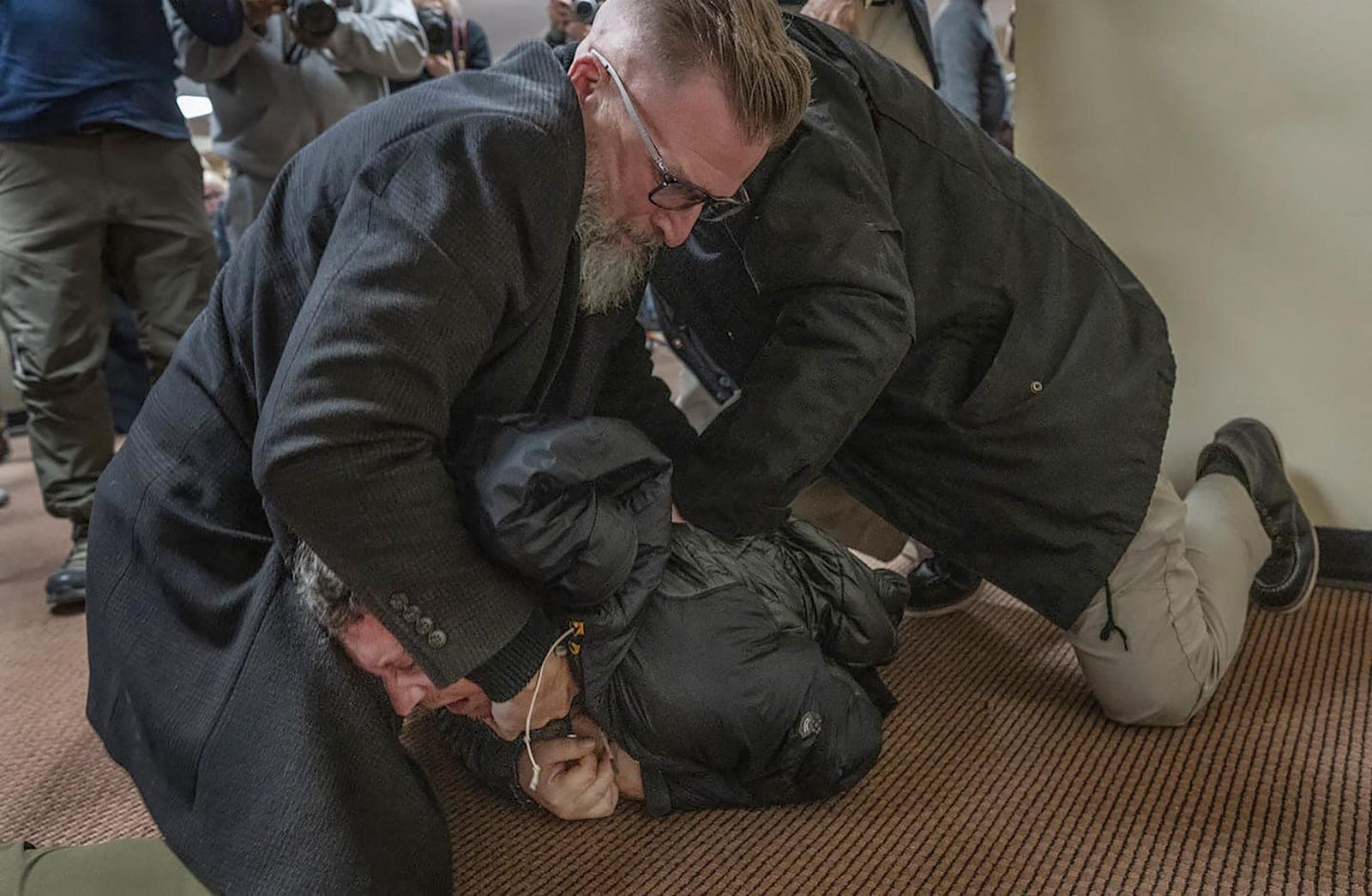 Federal charge: Man sprayed vinegar on Ilhan Omar at town hall meeting, wished someone would kill her