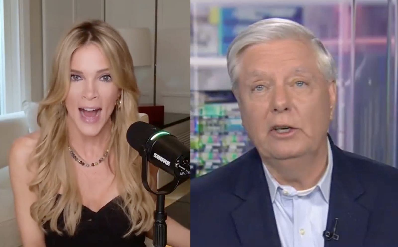 'When Did Lindsey Graham Become Our President?' Megyn Kelly Rips Senator for Acting Like Commander-in-Chief, Threatening 4 Countries in 24 Hours