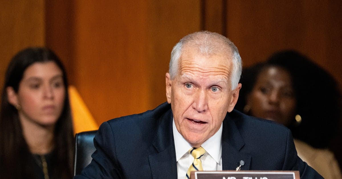 Tillis says he won't support Blanche nomination unless he meets with Epstein survivors