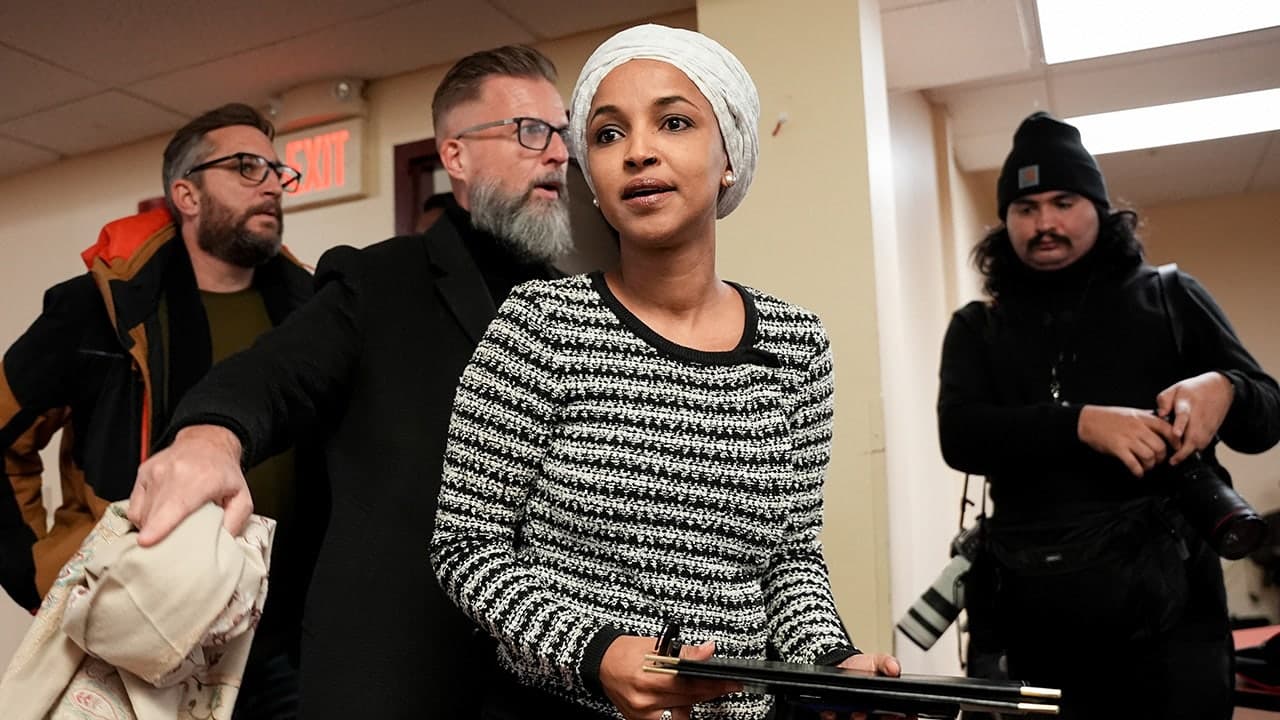 Republicans condemn attack on Ilhan Omar after man crashes Minnesota town hall