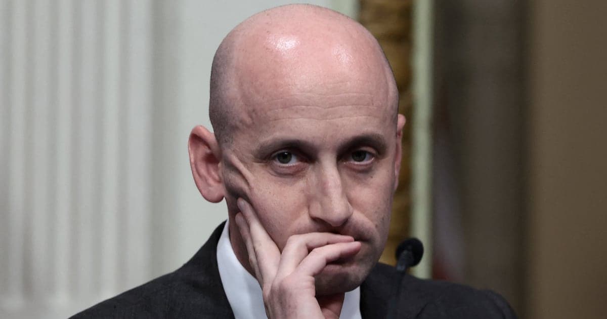 Desperate Stephen Miller Hurls Bizarre Insult at Texas Dem Star James Talarico