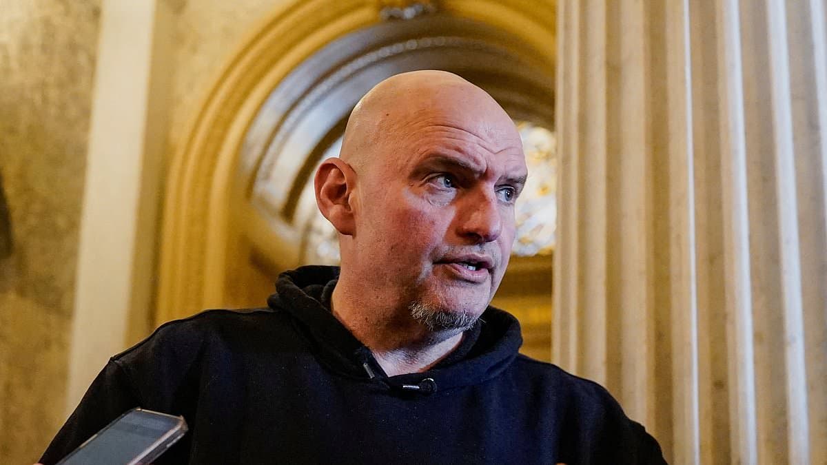 Renegade Fetterman sparks Democratic firestorm with immediate AYE pledge to vote for Kristi Noem's replacement