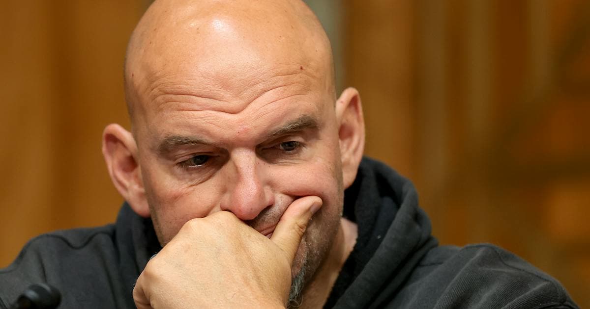 John Fetterman Keeps Blowing Off People He Represents to Talk on Fox