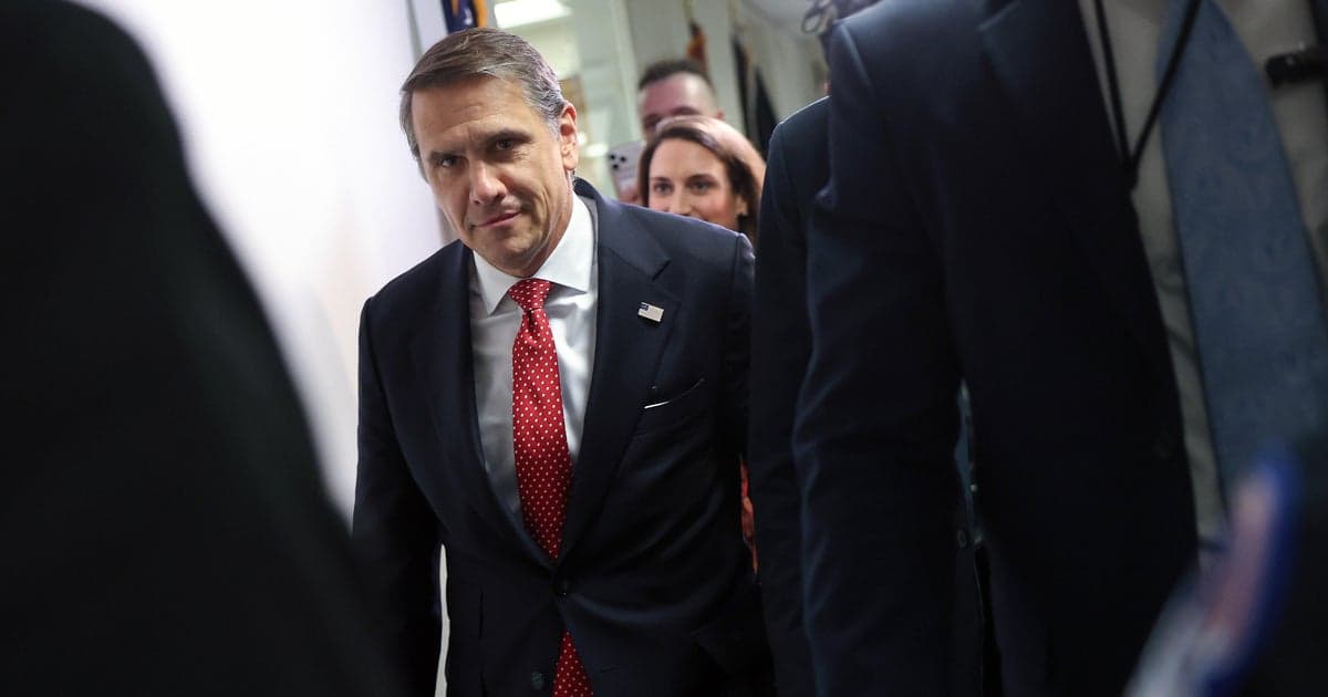 Trump says he may pull Todd Blanche's nomination until Cornyn and Tillis leave office
